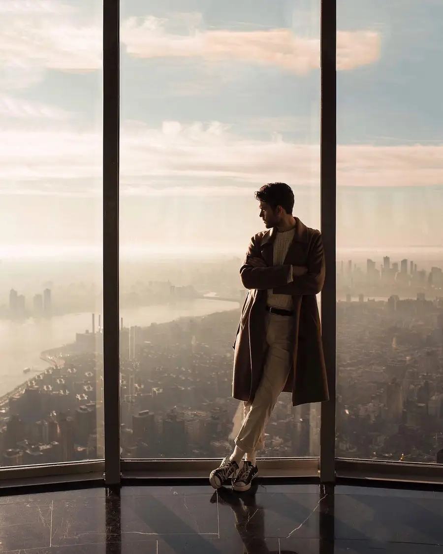 A confident professional building a visible personal presence